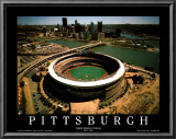 Pittsburgh - Three Rivers Stadium Final Season Prints by Mike Smith