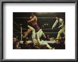 Dempsey and Fipro, 1924 Prints by George Wesley Bellows