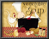 Vegetable Soup Prints by Dan Dipaolo