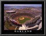 Oakland: Network Associates, Athletics Baseball Posters by Mike Smith