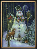 Dapper Snowman Posters by Donna Race