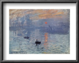 Impression, Sunrise Posters by Claude Monet Impression, Sunrise Posters by Claude Monet