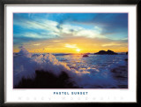 Pastel Sunset Posters by Woody Woodworth