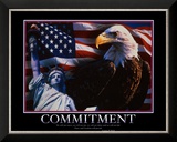 Commitment Poster by Neal Preston
