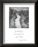 Beach Path Print by Deborah Schenck