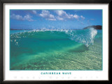 Caribbean Wave Prints by Woody Woodworth