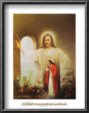 Christ Showing the Way Prints by Myung Bo