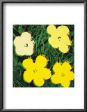 Flowers, c.1970 (Yellow) Prints by Andy Warhol