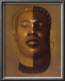 African Mask, no. 29 Prints by Laurie Cooper
