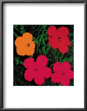 Flowers, 1964 (Red, Pink and Yellow) Prints by Andy Warhol