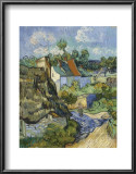Houses at Auvers, c.1890 Print by Vincent van Gogh