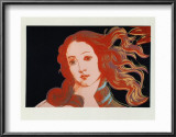 Details of Boticelli's Birth of Venus, c.1984 Poster by Andy Warhol