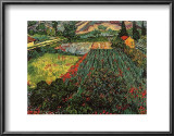 Field of Poppies, Saint-Remy, c.1889 Poster by Vincent van Gogh