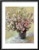 Vase of Flowers Prints by Claude Monet