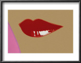 Page from Lips Book, c. 1975 Prints by Andy Warhol