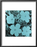 Flowers, c.1967 (Blue) Posters by Andy Warhol