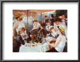 The Luncheon of the Boating Party, c.1881 Posters by Pierre-Auguste Renoir