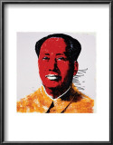Mao, c.1972 (Red) Posters by Andy Warhol