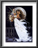 Moonlight Floral Serenade Posters by Sandra Wakeen