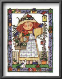 Garden Angel Print by Carol Robinson