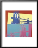 Brooklyn Bridge, 1983 Print by Andy Warhol Brooklyn Bridge, 1983 Print by Andy Warhol