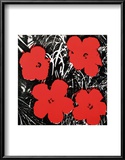 Flowers, c.1964 (Red) Prints by Andy Warhol