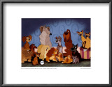 Cast of Lady and the Tramp Prints
