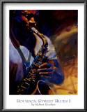 Bourbon Street Blues I Print by Robert Brasher