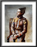 The Seated Harlequin, 1923 Posters by Pablo Picasso