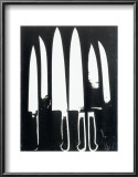 Knives, c.1981 (black and white) Poster by Andy Warhol