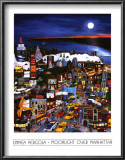 Moonlight over Manhattan Prints by Linnea Pergola