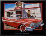 The Cafe Car Art by Don Stambler