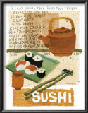 Sushi Print by Nancy Overton
