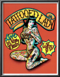 Tattooed Lately Prints by Kirsten Easthope