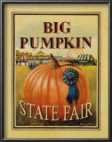 Big Pumpkin Prints by Catherine Jones