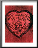 Heart with Bow, c.1983 Print by Andy Warhol