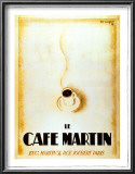 Le Cafe Martin Posters