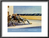 People in the Sun Poster by Edward Hopper