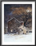 Blue Moon Print by Ray Hendershot