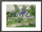 Houses at Auvers, c.1890 Prints by Vincent van Gogh