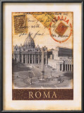 Destination Rome Poster by Tina Chaden