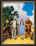 The Wizard of Oz: Glitter Yellow Brick Road Print