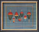 Lures and Bobbers I Posters by Susan Clickner