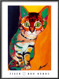 Tiger Posters by Ron Burns