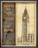 Bon Voyage I Art by Daphne Brissonnet