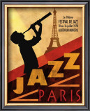 Jazz in Paris, 1970 Art by Conrad Knutsen