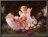Baby Angel Prints by Joyce Birkenstock
