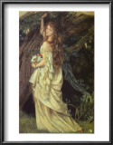Ophelia and He Will Not Come Again, 1863-64 Prints by Arthur Hughes