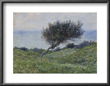 Sea Coast at Trouville Print by Claude Monet