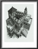 Ascending and Descending Posters by M. C. Escher